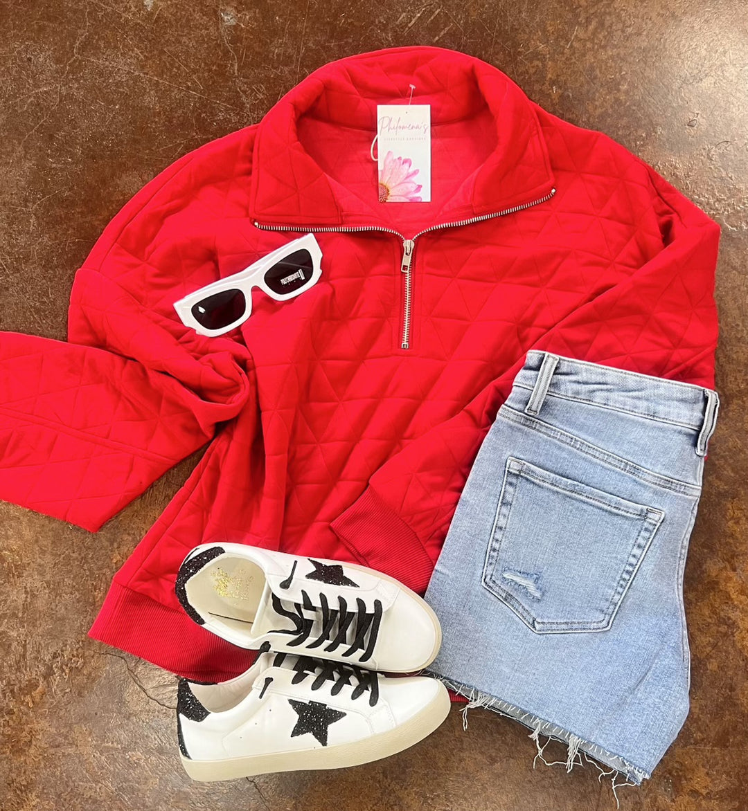 Dimond Red Pullover