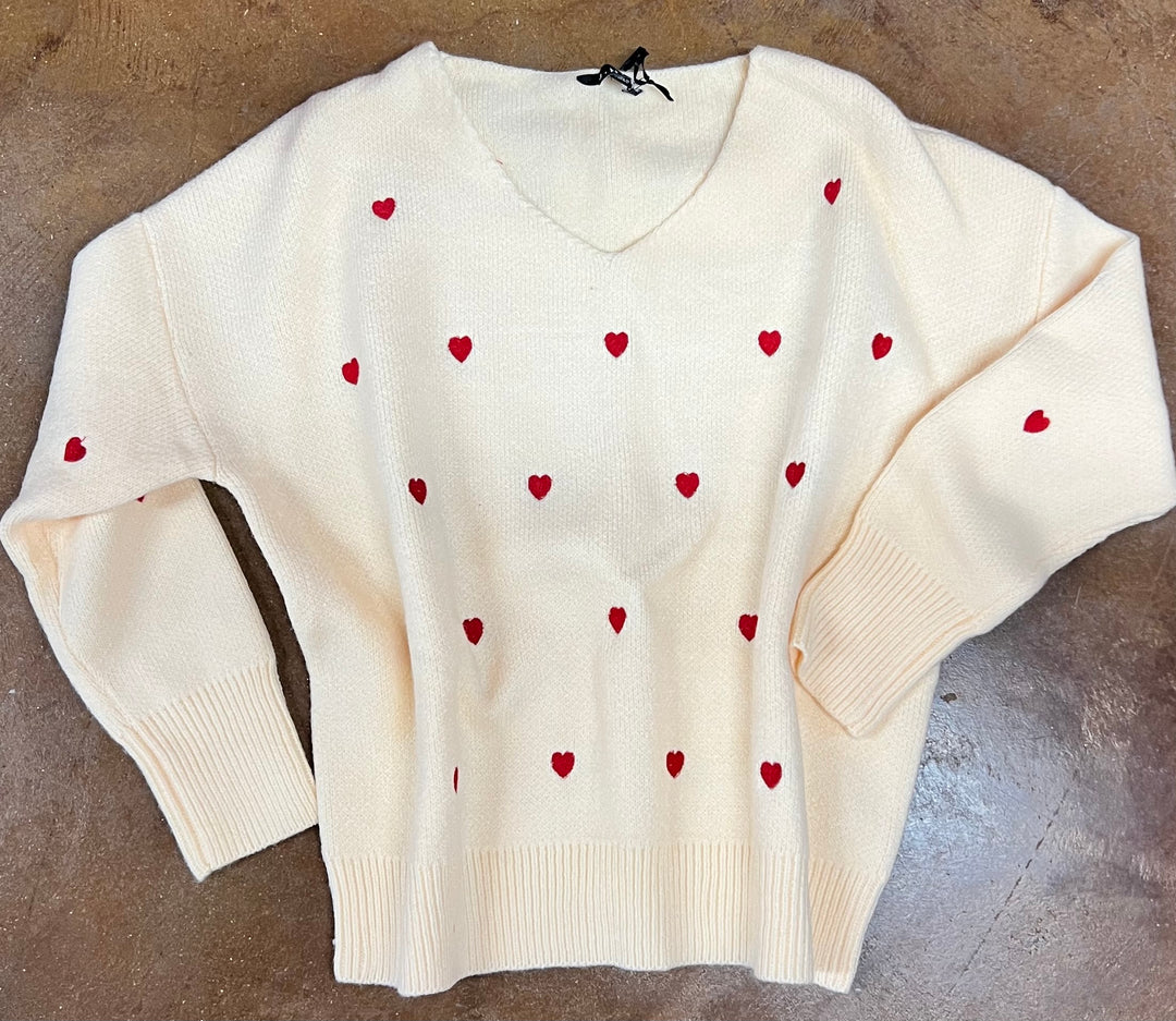 Mini Heart Sweater